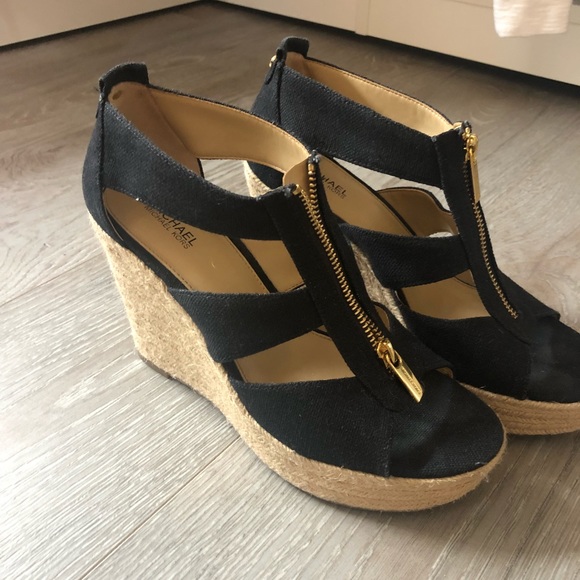 MICHAEL Michael Kors Shoes - Michael Kors Damita Wedge Sandal